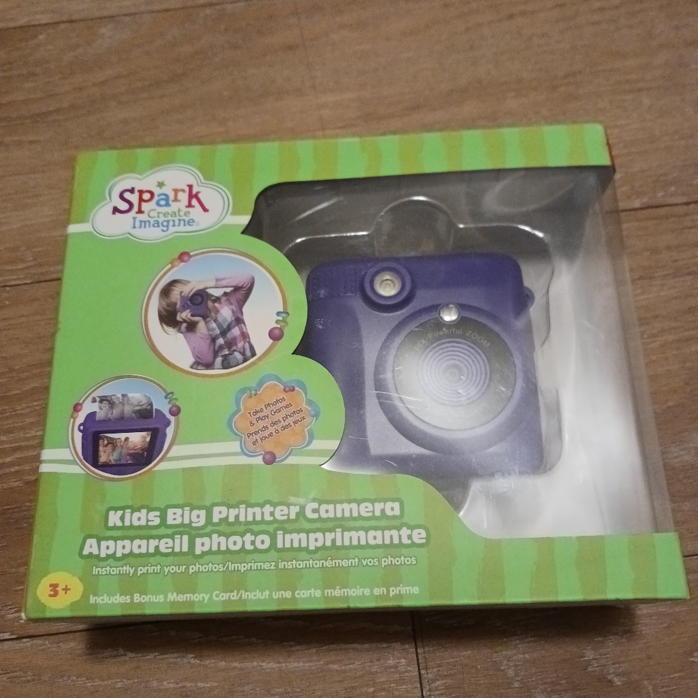 Spark Imagine Kids Big Printer Camera
